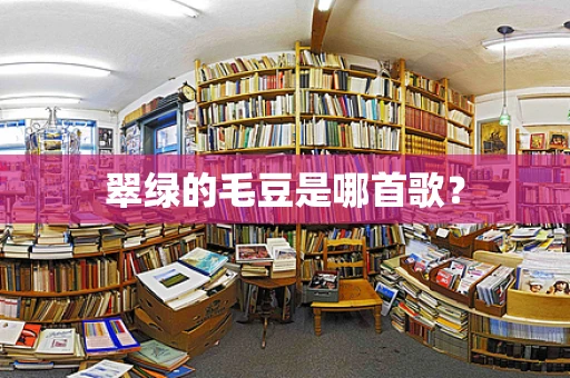 翠绿的毛豆是哪首歌？