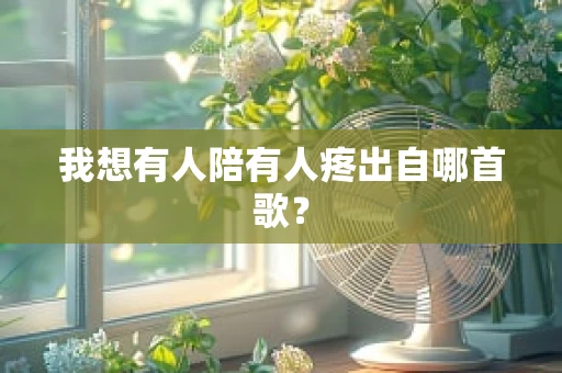 我想有人陪有人疼出自哪首歌？