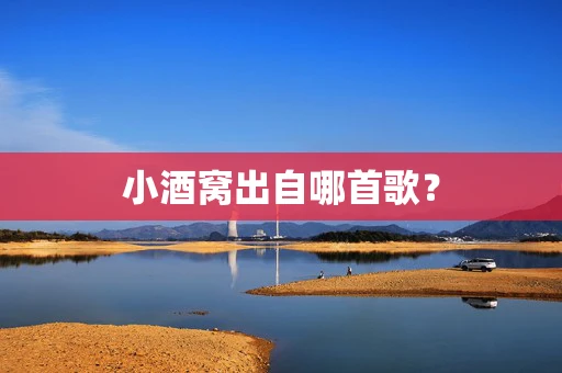 小酒窝出自哪首歌？