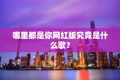 哪里都是你网红版究竟是什么歌？