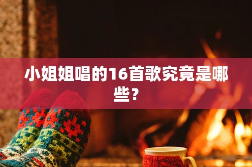 小姐姐唱的16首歌究竟是哪些？