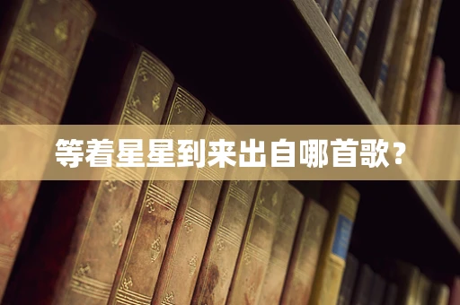 等着星星到来出自哪首歌？