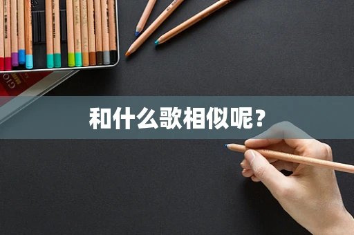 和什么歌相似呢？