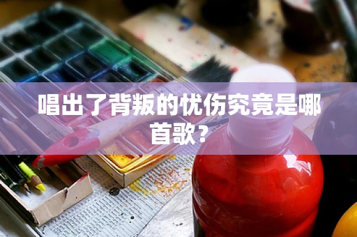 唱出了背叛的忧伤究竟是哪首歌？
