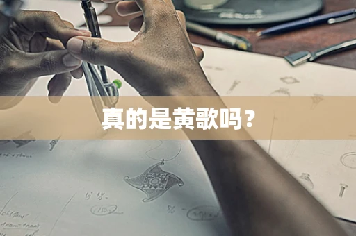真的是黄歌吗？