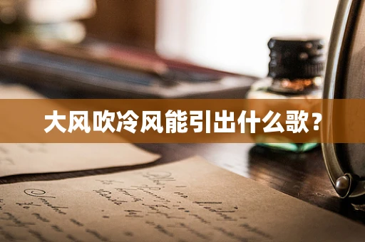 大风吹冷风能引出什么歌？