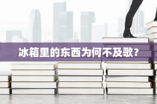 冰箱里的东西为何不及歌？