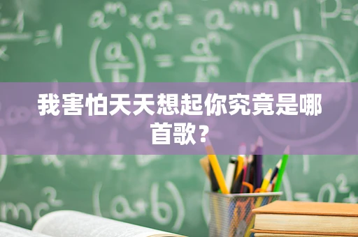我害怕天天想起你究竟是哪首歌？