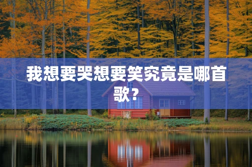 我想要哭想要笑究竟是哪首歌？
