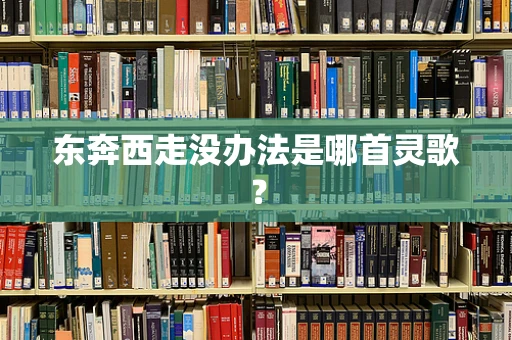 东奔西走没办法是哪首灵歌？