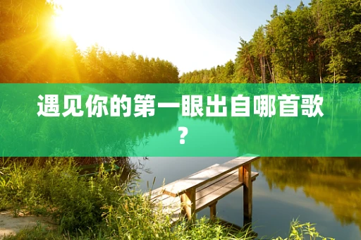 遇见你的第一眼出自哪首歌？