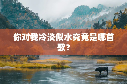 你对我冷淡似水究竟是哪首歌？