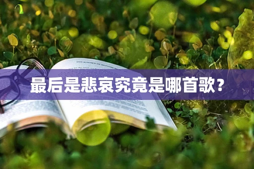 最后是悲哀究竟是哪首歌？