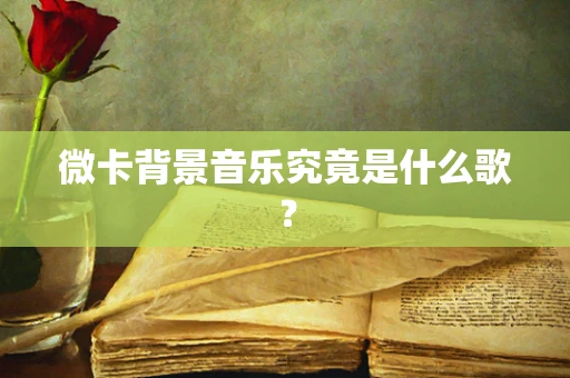 微卡背景音乐究竟是什么歌？