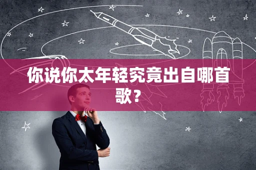 你说你太年轻究竟出自哪首歌？
