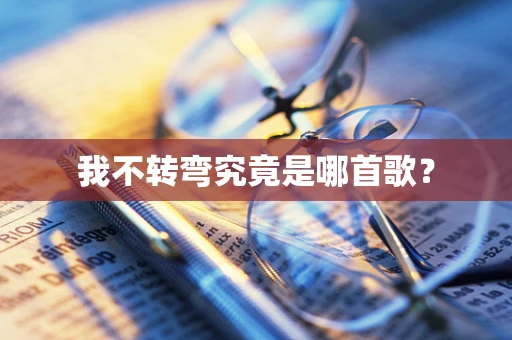 我不转弯究竟是哪首歌？