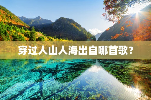 穿过人山人海出自哪首歌？