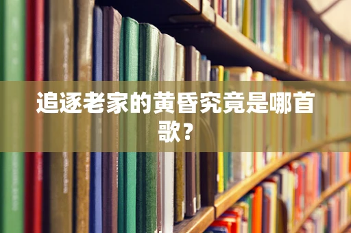 追逐老家的黄昏究竟是哪首歌？