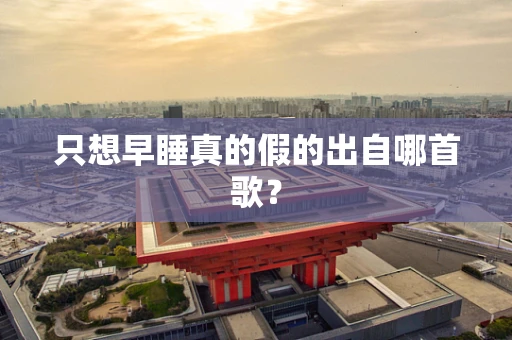 只想早睡真的假的出自哪首歌？