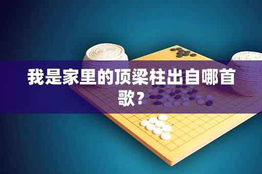 我是家里的顶梁柱出自哪首歌？