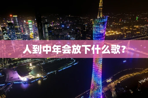 人到中年会放下什么歌？