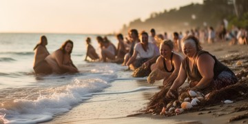 大妈们一起赶海究竟是哪首歌？