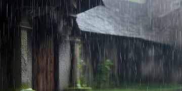 屋檐的雨出自哪首歌？