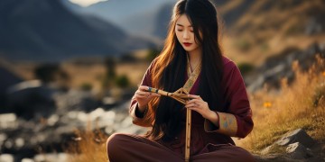 藏族美女演奏的藏歌究竟有哪些呢？