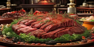 胡歌在里吃的是什么肉？