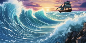 敢打胜仗威震海天出自哪首歌？