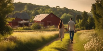 夫妇牵手去农场究竟是哪首歌？