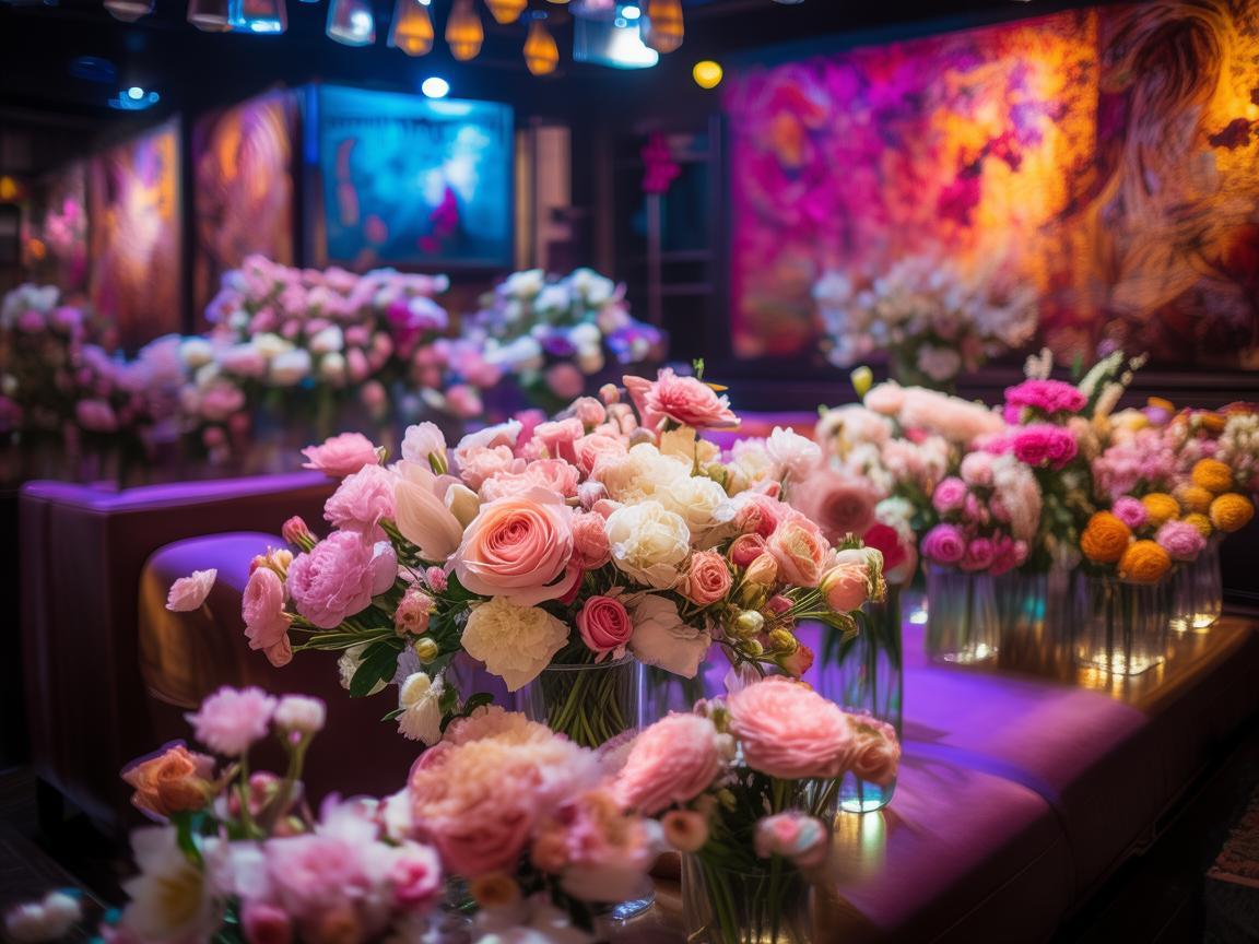 K歌里面适合送什么花？